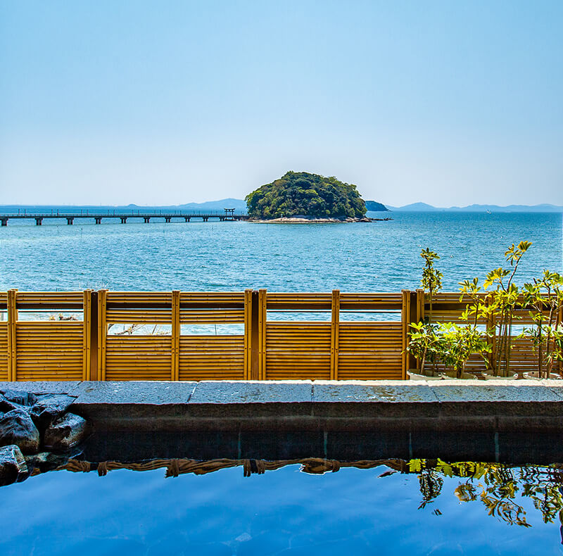 蒲郡温泉 ホテル竹島 露天風呂