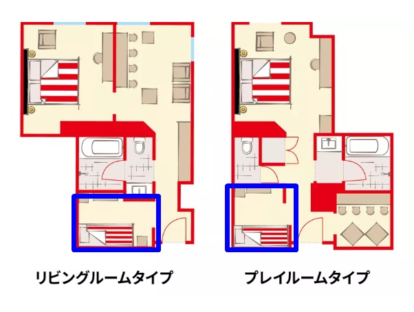 レゴランドジャパンホテル間取り