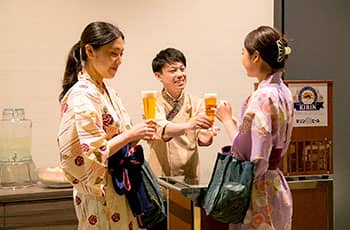 湯上りビール