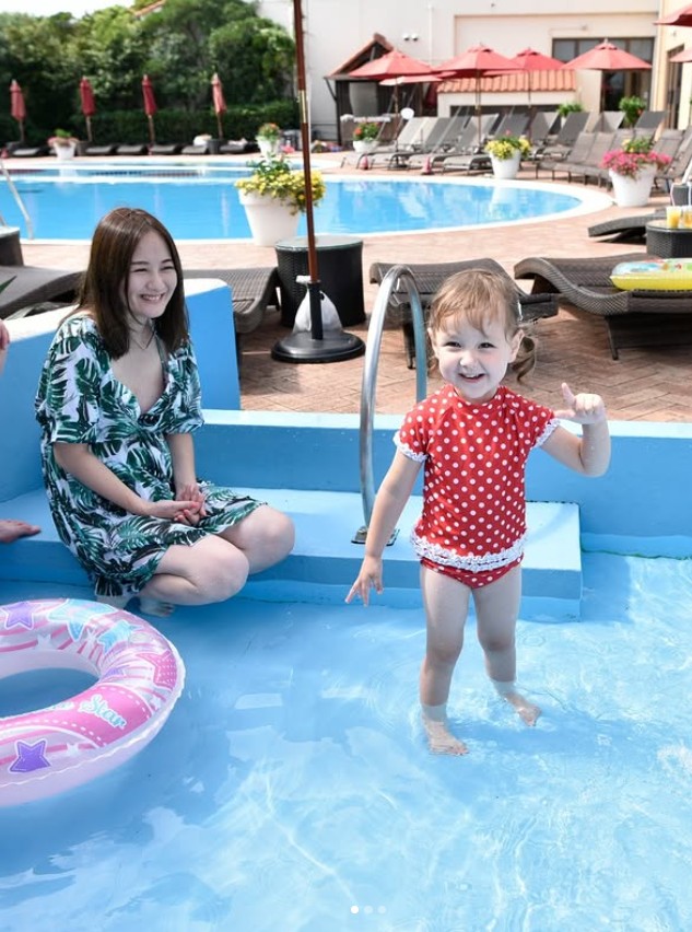 深さ80cmのお子様用プール