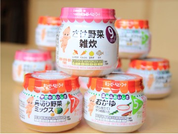 レストランの離乳食