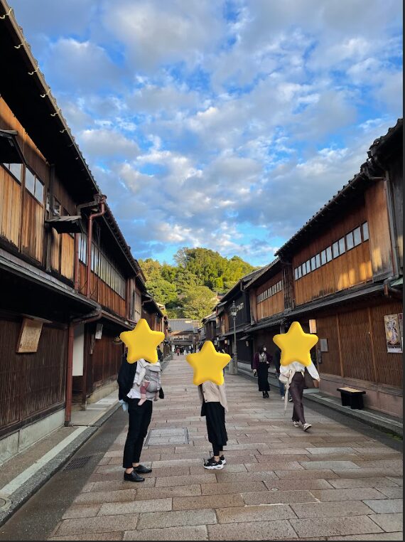ひがし茶屋街風景