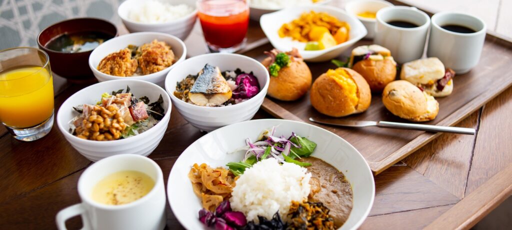 朝食の一例