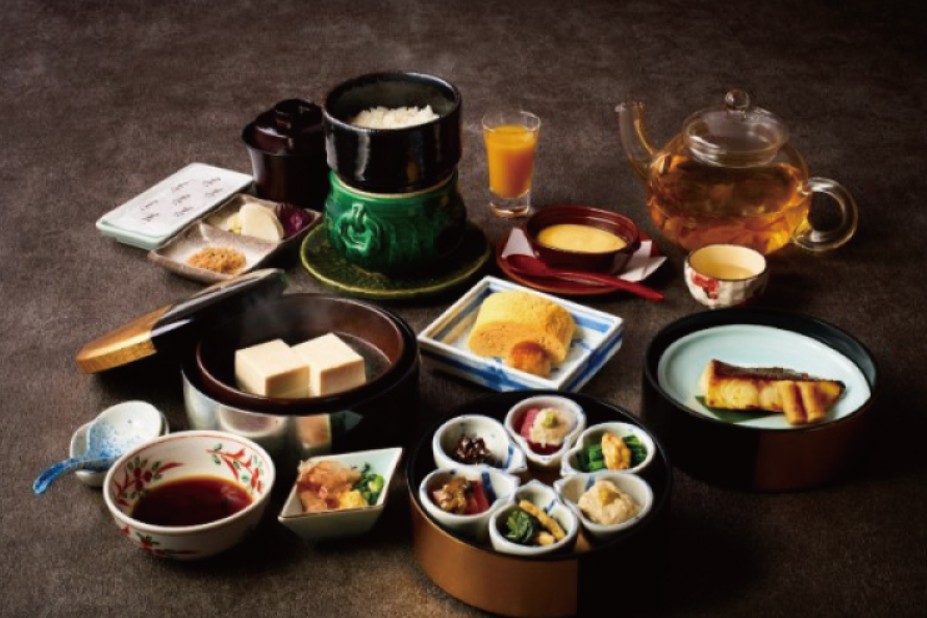 「浮橋」の朝ごはん定食