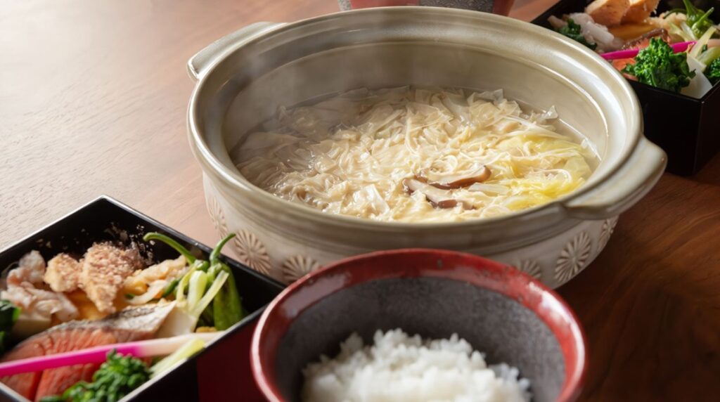湯葉朝食