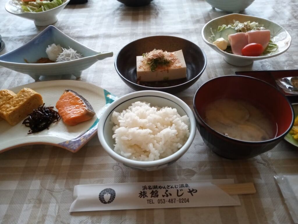 旅館ふじや 朝食