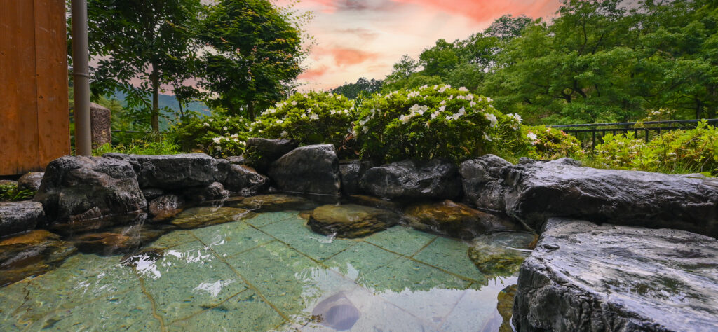 名栗温泉 大松閣　露天風呂