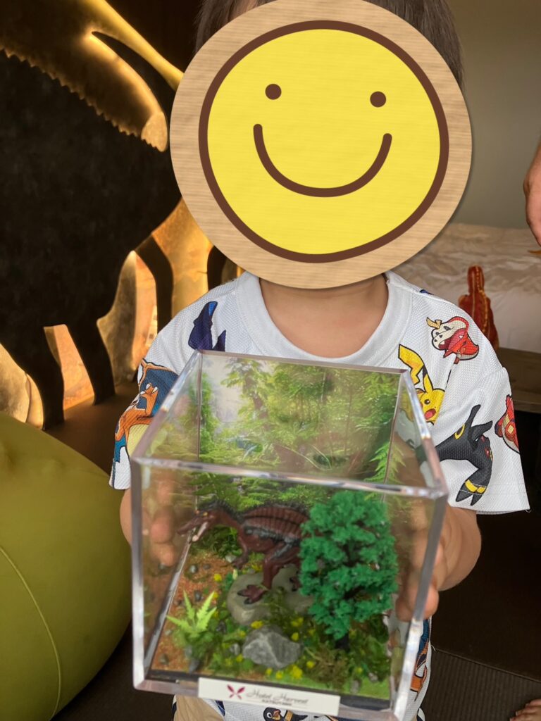 完成してご機嫌