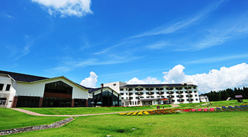 ホテルハーヴェストスキージャム勝山外観