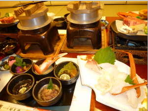 網元の宿 やまや　料理