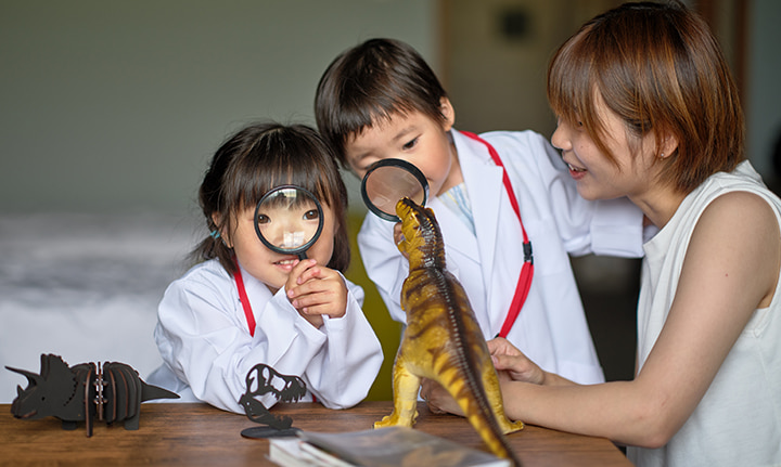 恐竜ルームの備品