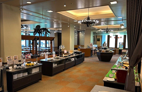 ビュッフェ会場