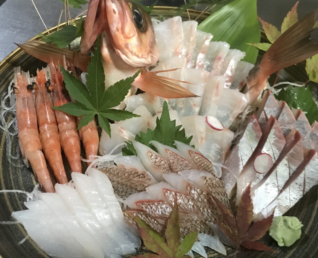 漁師の宿 民宿なかじま　料理