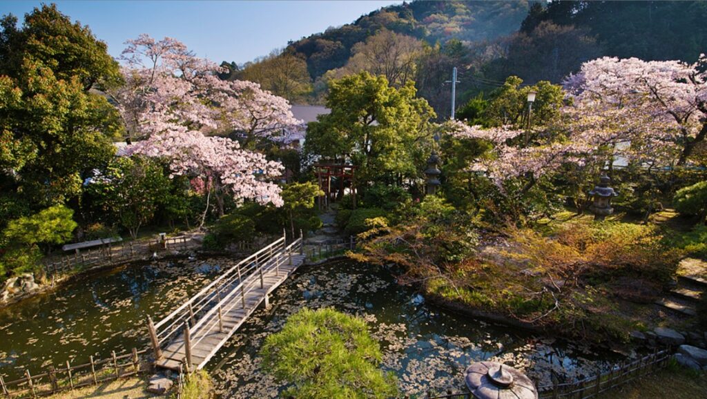 三千坪の日本庭園