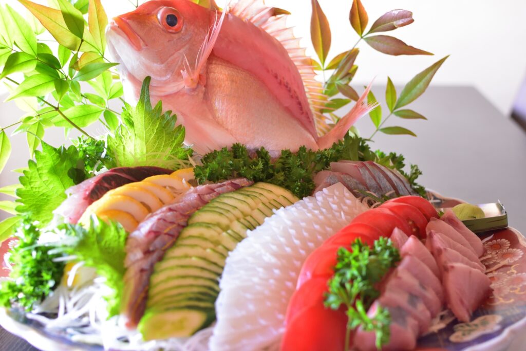 民宿 福田家 料理一例