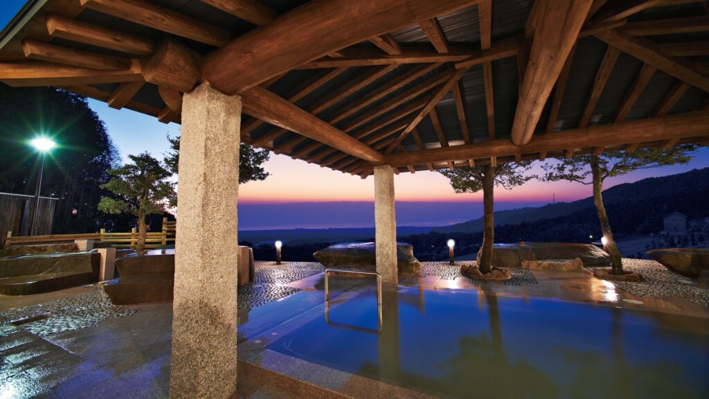 露天風呂 雲仙みかどホテル