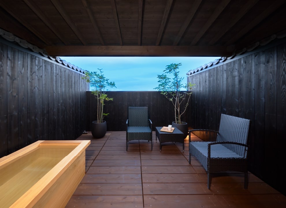 露天風呂付き和室 雲仙みかどホテル