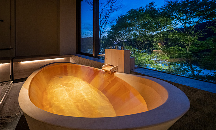 露天風呂付き客室