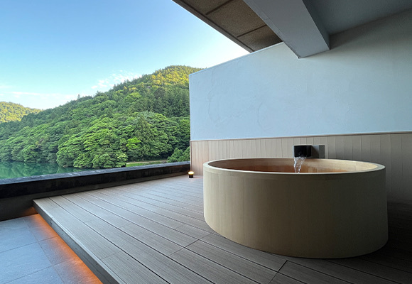 露天風呂付き客室