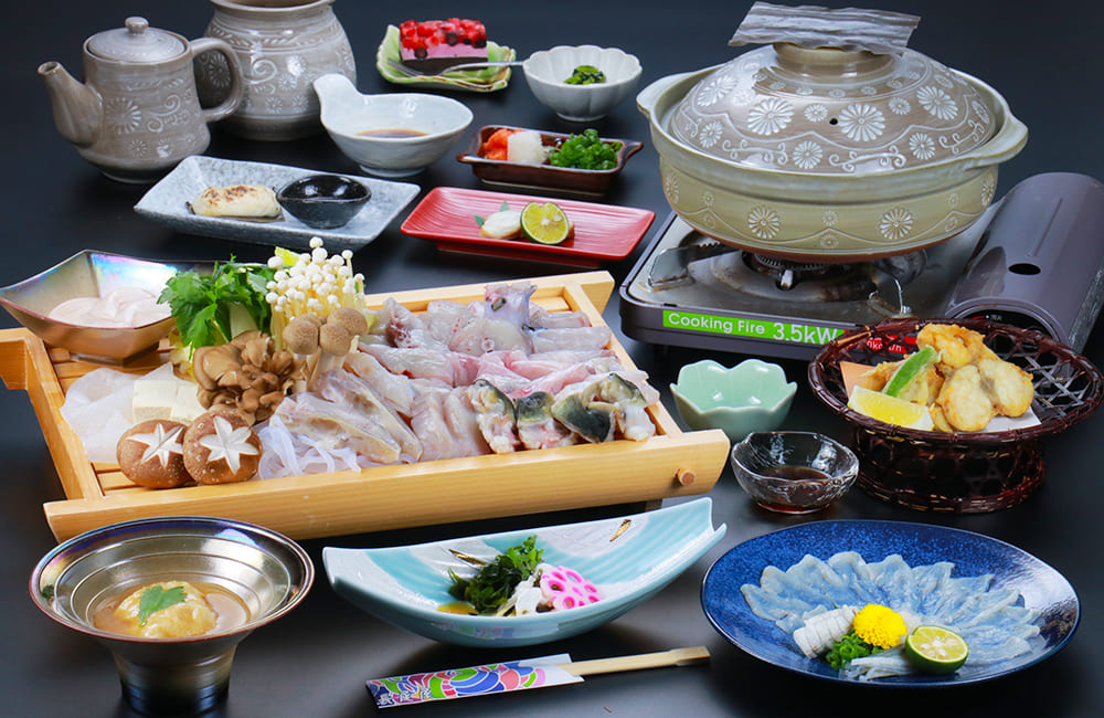 料理一例 島の宿 ながお