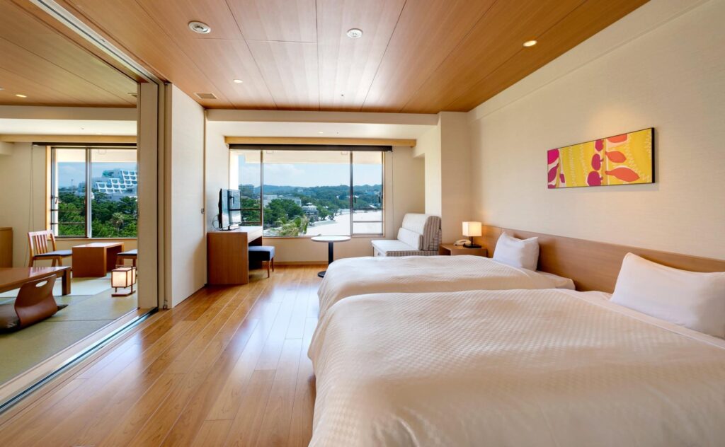 白良荘グランドホテル コネクティングルーム和洋室