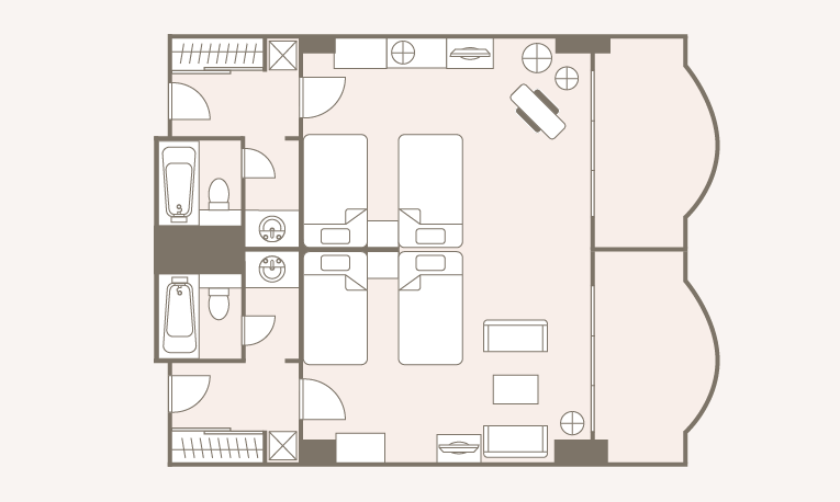 デラックスフォースの間取り