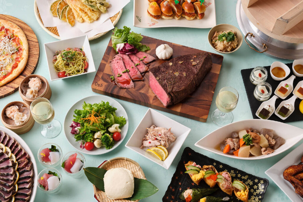 ホテル浦島 夕食バイキング