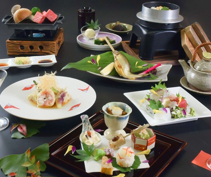 会席料理の一例