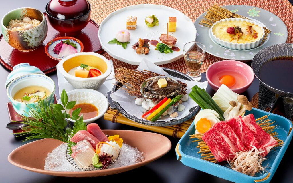 白良荘グランドホテル 料理