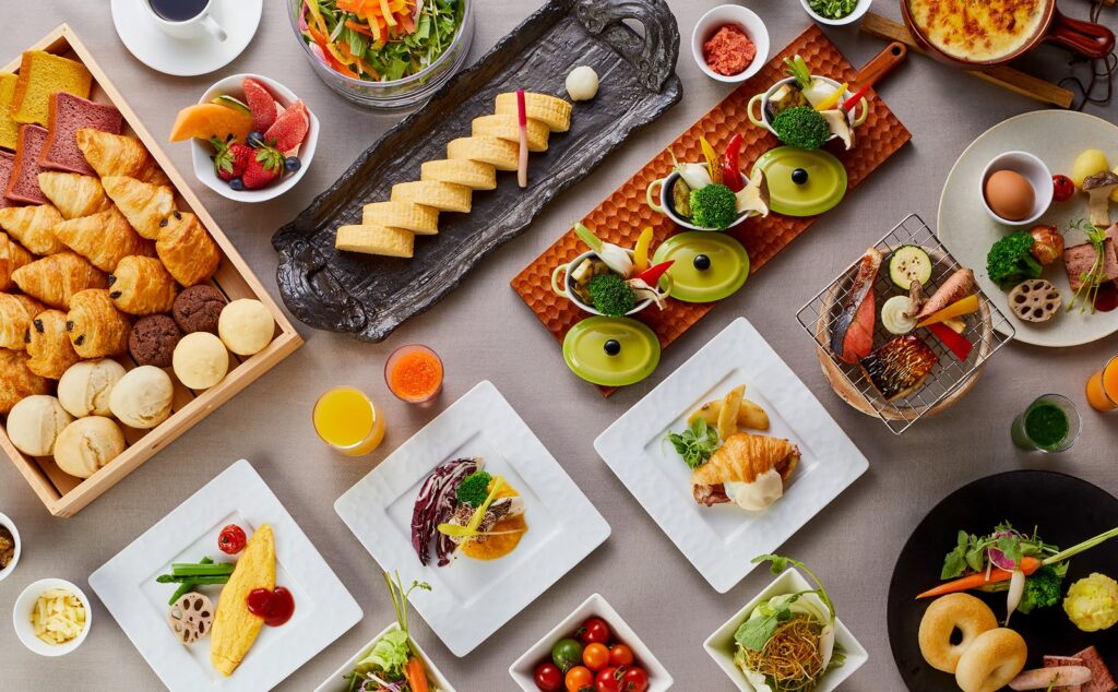 白良荘グランドホテル公式 朝食 和洋ブッフェ