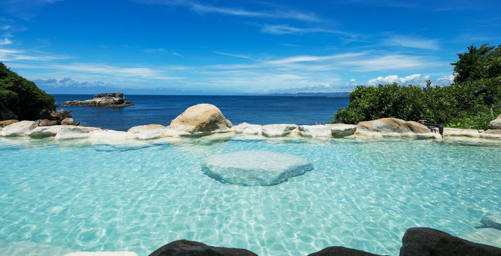 浜千鳥の湯海舟 混浴露天風呂