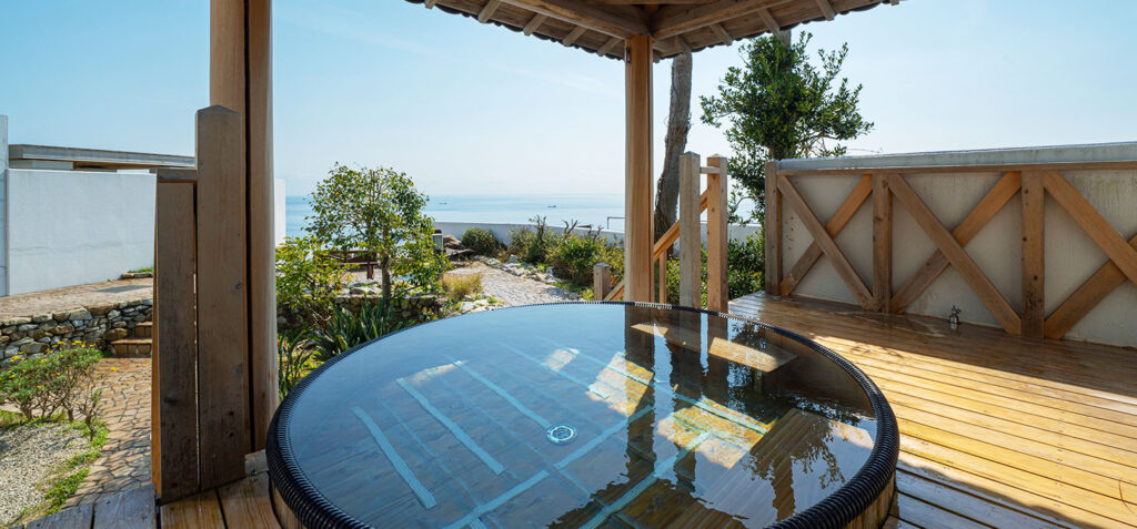 ホテルベルヴェデーレ 露天風呂