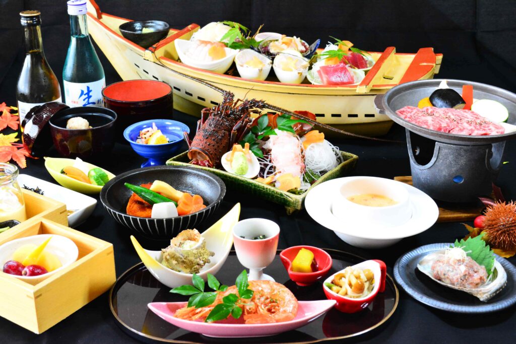 料理一例　潮騒リゾート鴨川