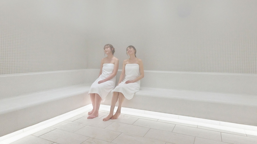 ホワイトスチームサウナ