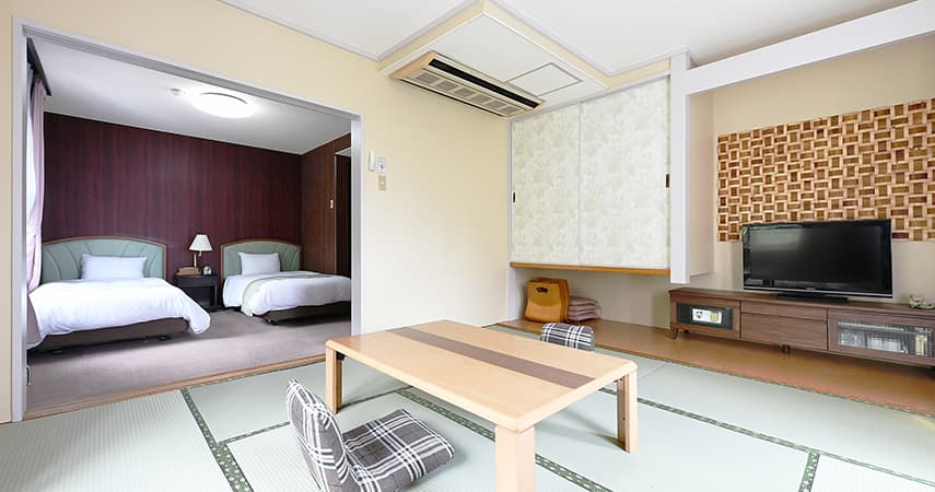 箱根芦ノ湖 HOTEL RaKuun　客室　和洋室