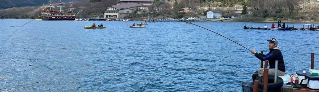 箱根芦ノ湖HOTEL RaKuun　釣り