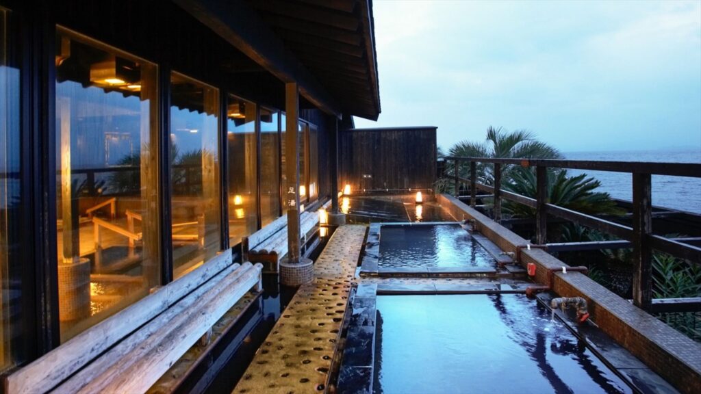 露天風呂 アイランド長崎