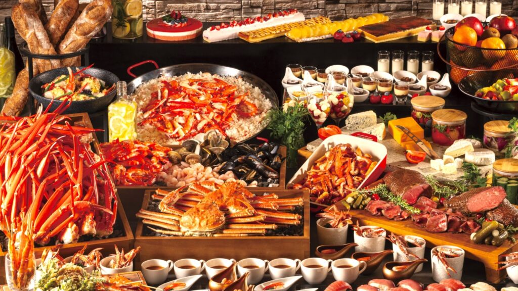 ディナービュッフェ　鴨川グランドホテル