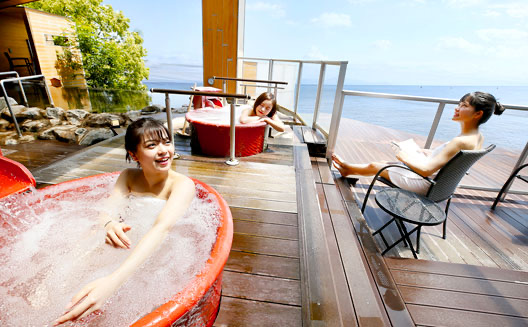 ひとり天空風呂 ホテル南風楼