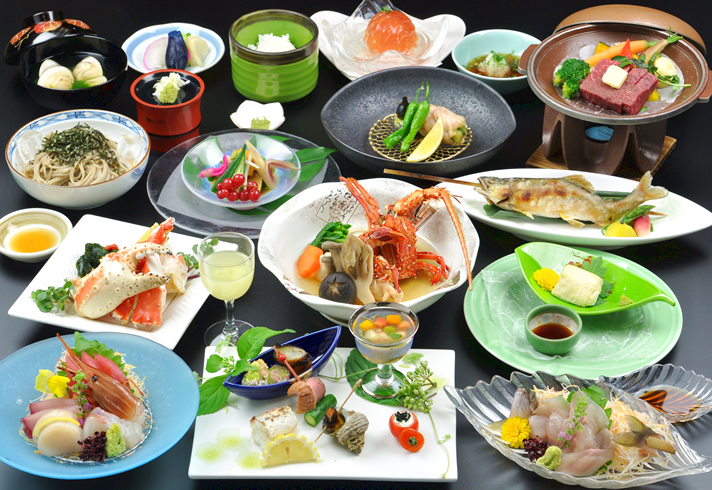 かんすい苑 覚楽　夕食