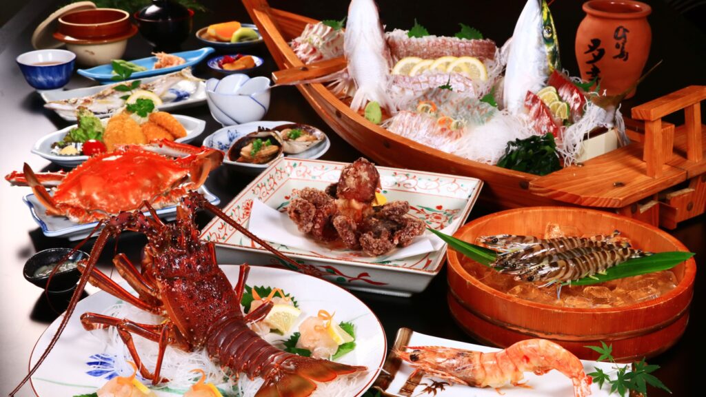 漁師の味な宿 すずらん 料理