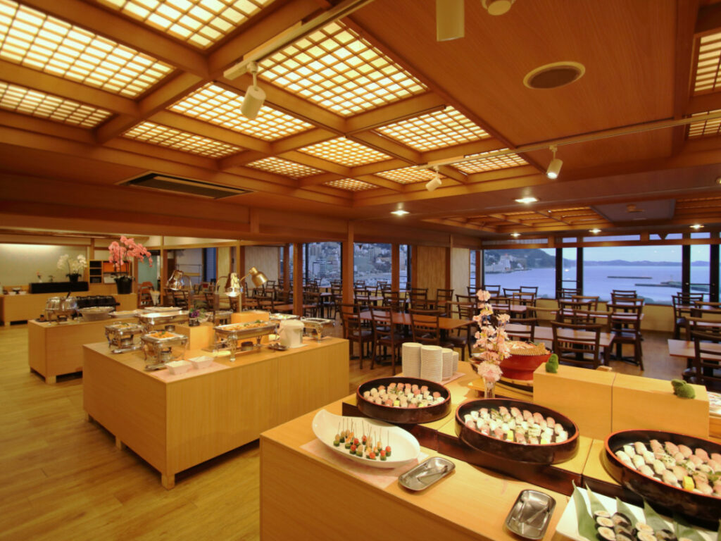 ウオミサキホテル 料理 バイキング