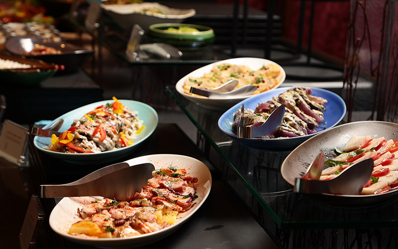 ホテルニューアカオ　料理　バイキング