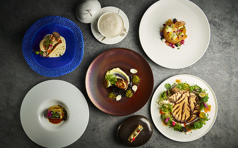 ホテルニューアカオ　料理　フレンチ