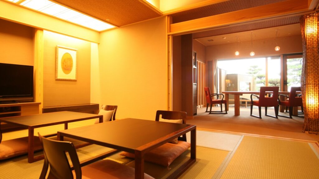 ヴィラ楽園の客室の一例