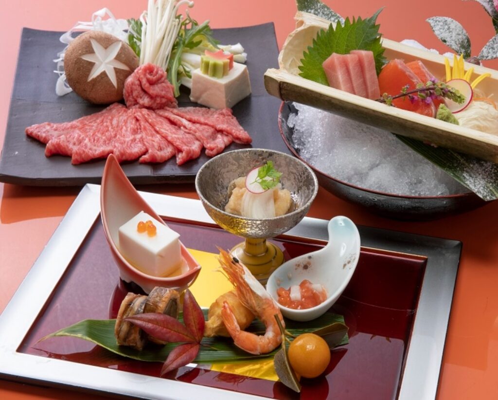 ホテル一乃館　食事