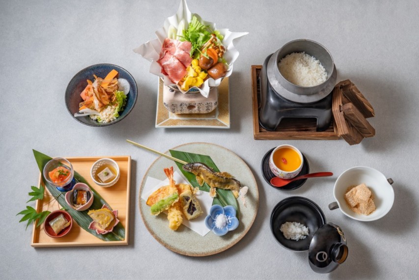 会席料理の一例