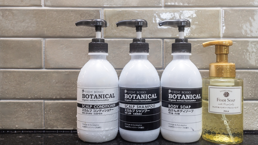 大浴場　男性用アメニティ