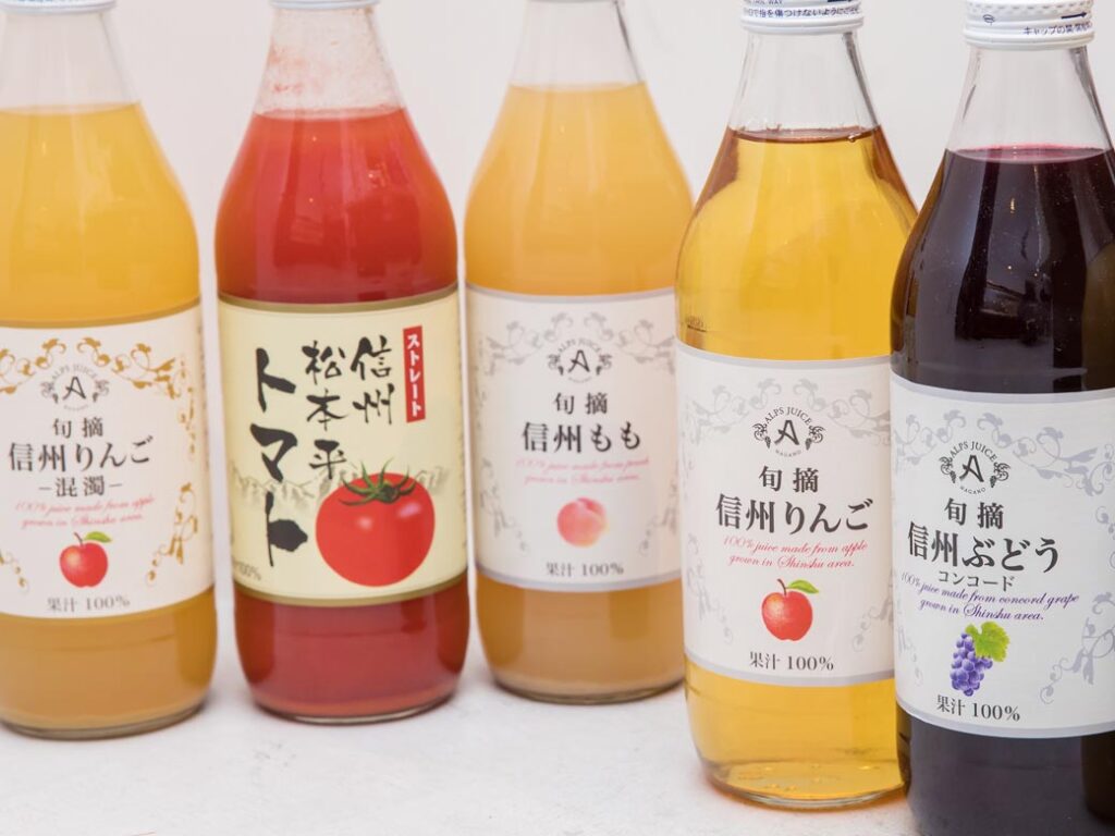 朝食　ジュース