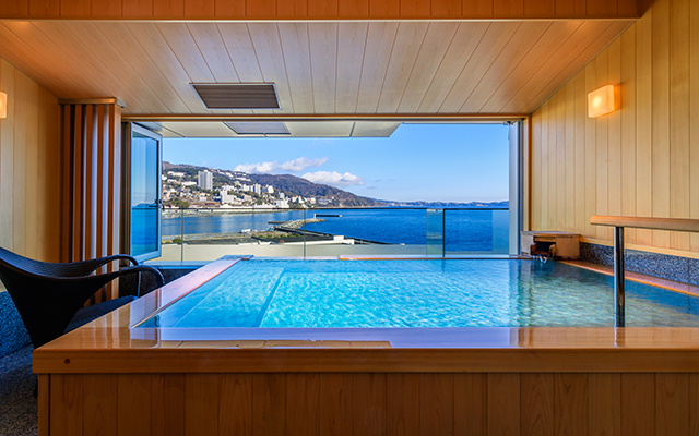 熱海 後楽園ホテル 露天風呂 壱の湯